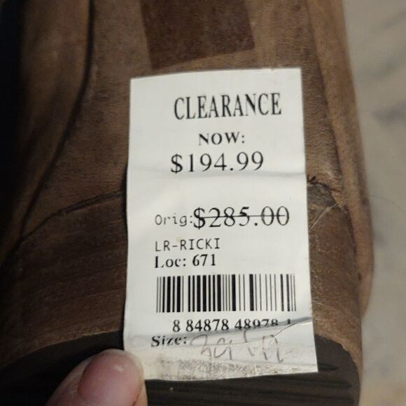 Luxury RebelMouse Ricki Leather Lace Up Platform Ankle Boots/Booties - Picture 4 of 9